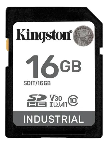 Tajeta Memoria Industrial Sd Kingston 16gb 100mb/s C10 Uhs-i