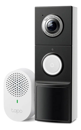 Timbre Tapo D235 Inteligente Con Cámara Negro Tp-link Negro