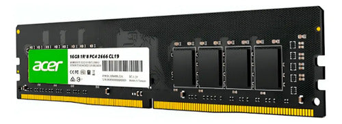 Memoria Ram Acer Ud100 Ddr4, 2400mhz, 16gb Cl17 Bl.9bwwa.223
