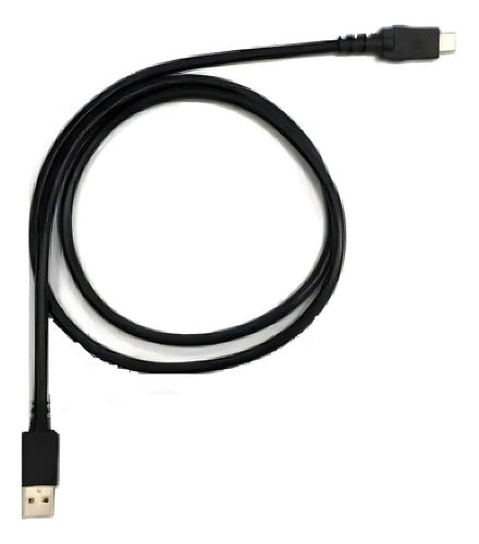 Cable Usb C A Usb A Zebra Cbl-tc5x-usbc2a-01 /vc Color Negro Negro