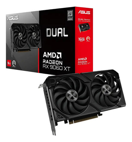 Tarjeta De Video Asus Dual Amd Radeon Rx 9060 Xt 16gb Gddr6