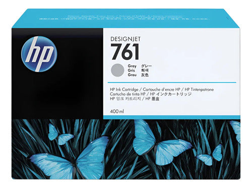 Cartucho De Tinta Hp Designjet 761 , Gris De 400 Ml