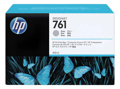 Cartucho De Tinta Hp Designjet 761 , Gris De 400 Ml