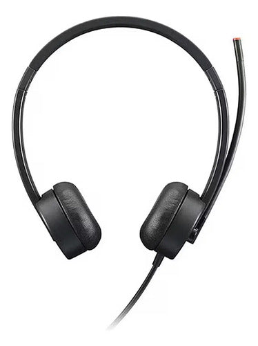 Lenovo Auriculares Stereo Analog, Alámbrico, 3.5mm, Negro Negro