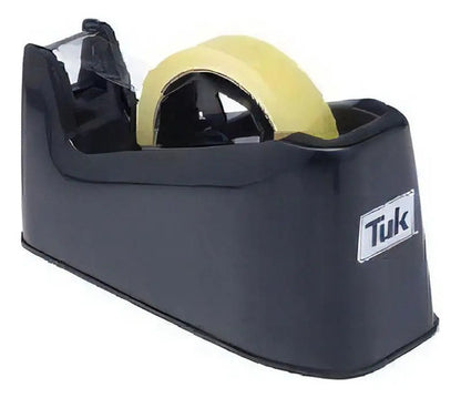 Despachador De Cinta Tuk D-50 Jumbo Color Negro 12mmx25m /v