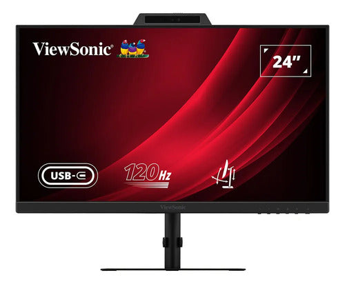 Monitor Viewsonic Vg2441v Led Ips 24 , Fhd 120hz Negro Negro