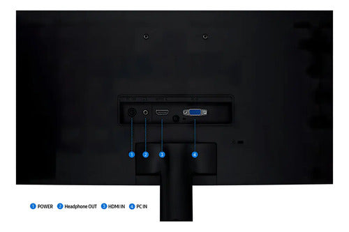 Monitor Samsung Essential S3 27 Curvo Fhd 100hz Hdmi Vga Ls27d390galxzx Negro