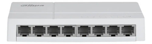 Switch Dahua Dh-sf1008l 8pts 10/100, 8 Puertos 1.6 Gbit/s
