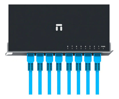 Switch Netis St108d, 8 Puertos Fast Ethernet 10/100, 1.6 Gb