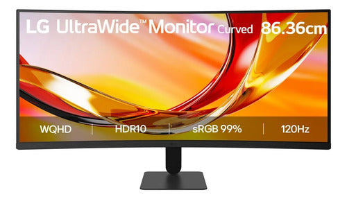 Monitor Curvo LG Smart Monitor Led 34  Uwqhd Freesync 120hz Negro
