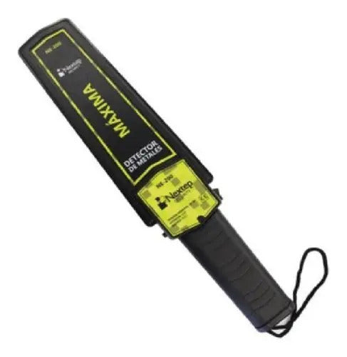 Detector De Metales Nextep Portatil De Uso Rudo Ne-200 Negro Negro