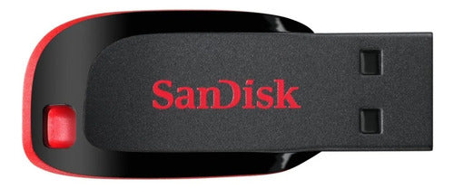 Memoria Usb Sandisk Cruzer Blade Cz50, 32gb, Usb-a 2.0 Negro Cruzer Blade 32gb