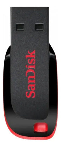 Memoria Usb Sandisk Cruzer Blade Cz50, 32gb, Usb-a 2.0 Negro Cruzer Blade 32gb