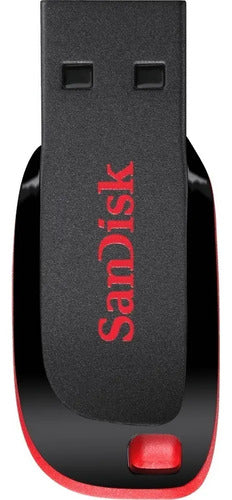 Memoria Usb Sandisk Cruzer Blade Cz50, 32gb, Usb-a 2.0 Negro Cruzer Blade 32gb