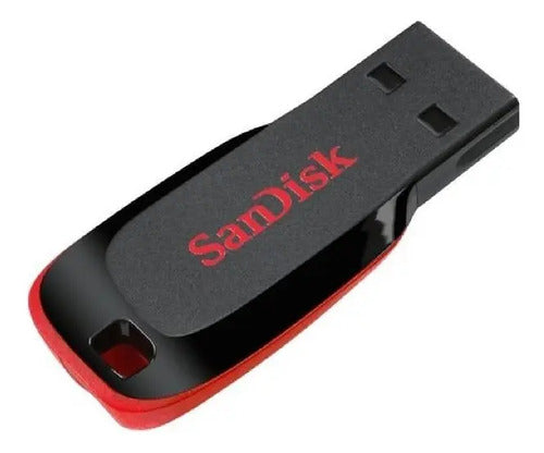 Memoria Usb Sandisk Cruzer Blade Cz50, 32gb, Usb-a 2.0 Negro Cruzer Blade 32gb