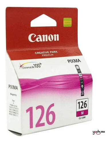 Cartucho De Tinta Canon Cli-126 Magenta  Pixma