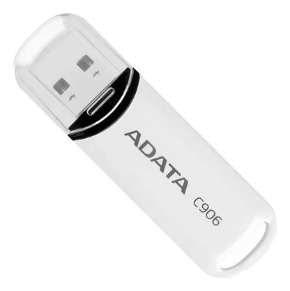 Memoria Usb Adata C906, 32gb, Usb-a 2.0, Blanco Blanco Liso