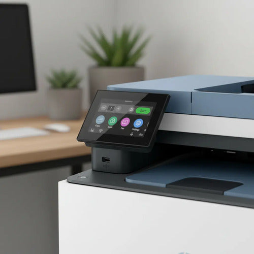Impresora Multifunción Hp Color Laserjet Pro 3303fdw 499m8a Blanco