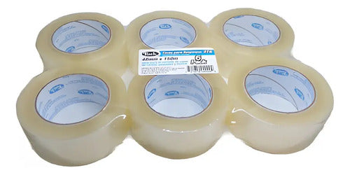 Cinta De Embalaje Tuk 278 Marrón 48mm X 150m Pack 6 Marrón