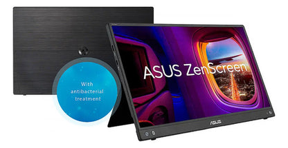 Monitor Portátil Asus Mb16ahv Lcd 15.6 , 1920x1080 Fhd 60hz Negro