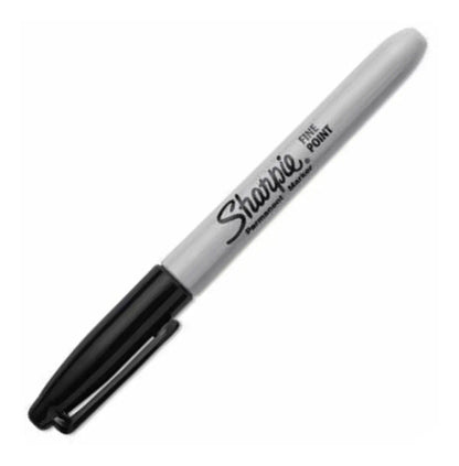 Marcador Plumón Permanente Sharpie Punto Fino 14 Piezas Negro