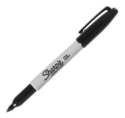 Marcador Plumón Permanente Sharpie Punto Fino 14 Piezas Negro