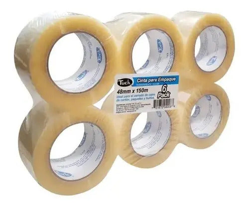 Cinta Adhesiva Transparente 278 Tuk 257822 1 Paq Con 6 Pzas