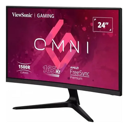 Monitor Gamer Curvo Viewsonic Vx2418c Lcd Va 24 , Fhd 165hz Negro
