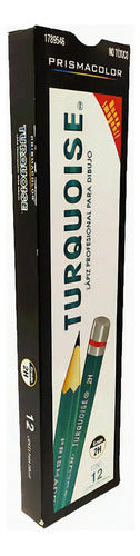 Lápiz Grafito Turquoise 10103014546  2h Pack 12 Piezas