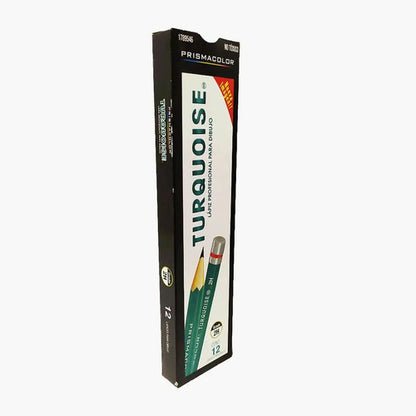 Lápiz Grafito Turquoise 10103014546  2h Pack 12 Piezas