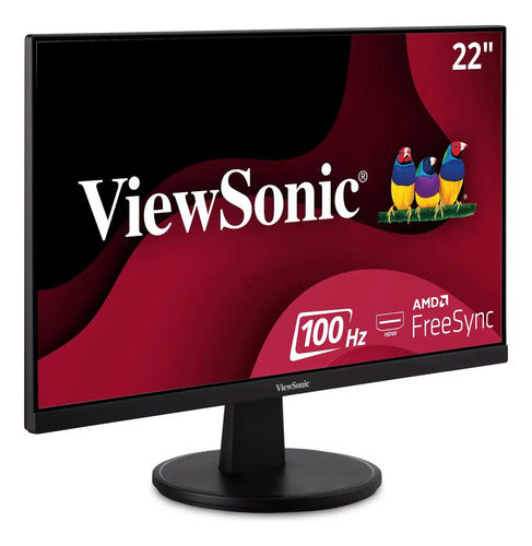 Monitor Viewsonic Va2247-mh-1t Led Mva 22  Fhd Freesync 100h Negro.