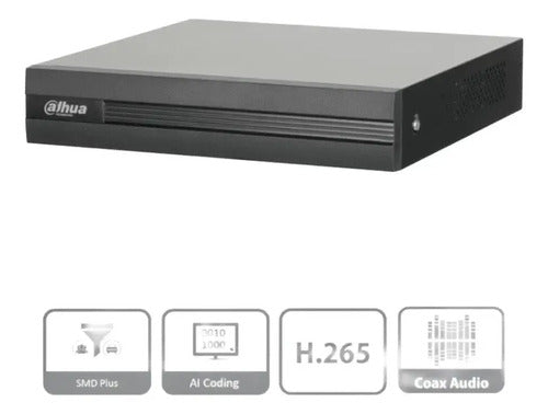 Dahua Dvr 8 Canales Dh-xvr1b08h-i/t 1 Discos Duros, Máx. 6tb