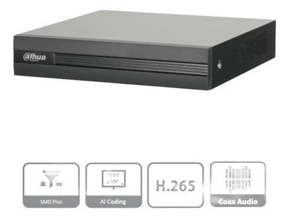 Dahua Dvr 8 Canales Dh-xvr1b08h-i/t 1 Discos Duros, Máx. 6tb