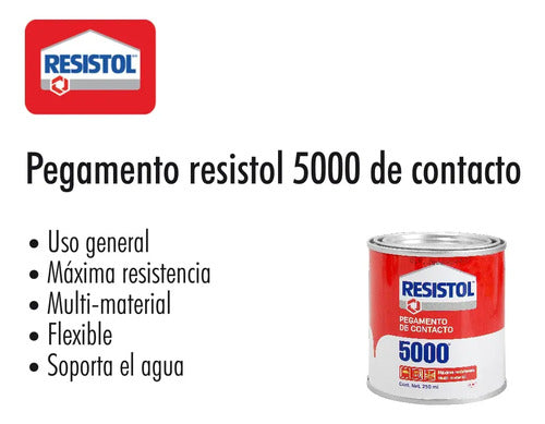 Pegamento Líquido Resistol 5000 Para Madera, Metal Y Plástic