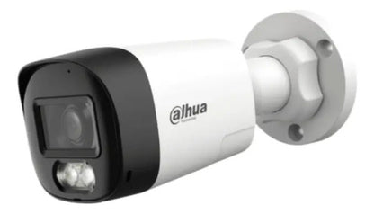 Cámara Bala Dahua Dh-hac-hfw1200rl-il-t 2mp Visión Nocturna Blanco