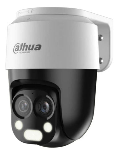 Cámara Pt Dual De 2mp 6x Zoom Hibrido 2 Lentes 2.8mm Blanco Blanco