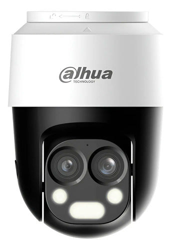 Cámara Pt Dual De 2mp 6x Zoom Hibrido 2 Lentes 2.8mm Blanco Blanco