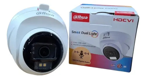 Cámara Domo Dahua T1a21n-u-il-a Iluminación Dualaudio Blanco Blanco