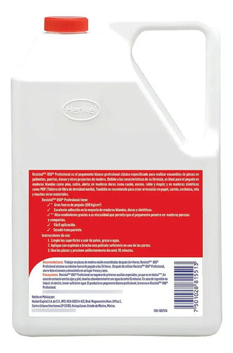 Pegamento Blanco Resistol 850 4 Kg Blanco