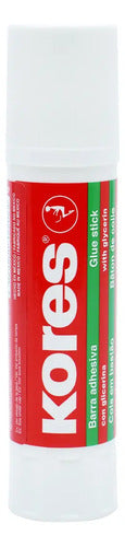 Pegante Barra Adhesivo Kores 20g Caja C/12 Pz