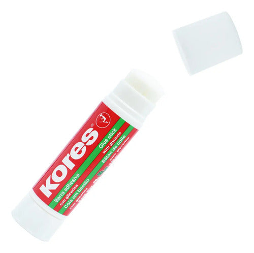 Pegante Barra Adhesivo Kores 20g Caja C/12 Pz