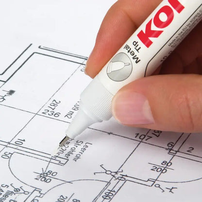 Corrector Líquido Kores Lápiz Punta Metálica X12