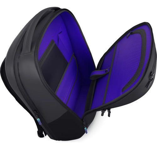 Mochila De Viaje Alienware Mochila Alienware 18 - Aw7825p Color Negro Diseño Liso