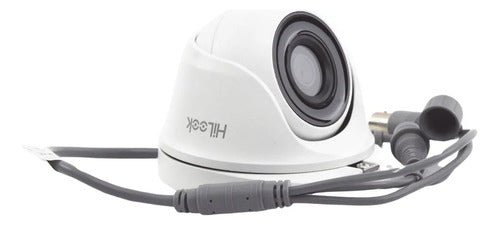 Camara Domo Hilook 1080p 2mp Fhd Metalica Thc-t120-m Blanco Blanco