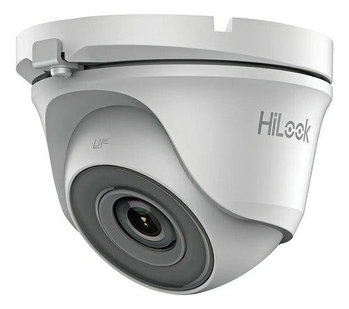 Camara Domo Hilook 1080p 2mp Fhd Metalica Thc-t120-m Blanco Blanco