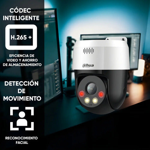 Dahua Camara Ip Pt Sd2a200hb-gn-a-pv-s2 2mp Fullcolor Blanco Blanco