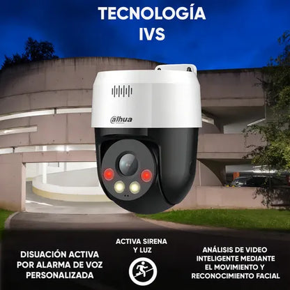 Dahua Camara Ip Pt Sd2a200hb-gn-a-pv-s2 2mp Fullcolor Blanco Blanco