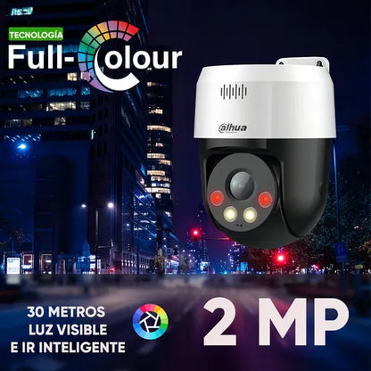 Dahua Camara Ip Pt Sd2a200hb-gn-a-pv-s2 2mp Fullcolor Blanco Blanco