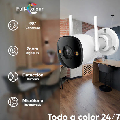 Cámara Seguridad Imou Bullet Wi-fi Full Color 3mp Nocturna Blanco