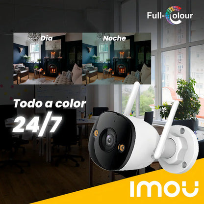 Cámara Seguridad Imou Bullet Wi-fi Full Color 3mp Nocturna Blanco